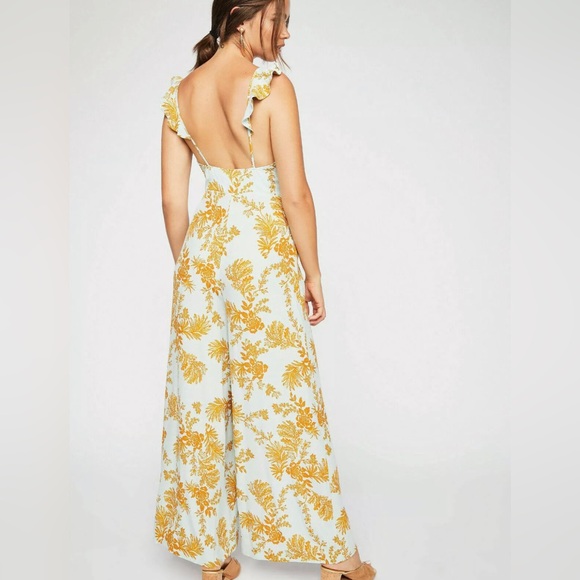 Free People Be the One wide leg jumpsuit 6 new without tags - Picture 3 of 6
